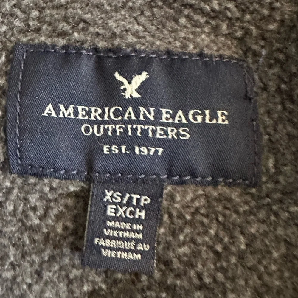 American Eagle zip down gray jacket size XS - Picture 9 of 12